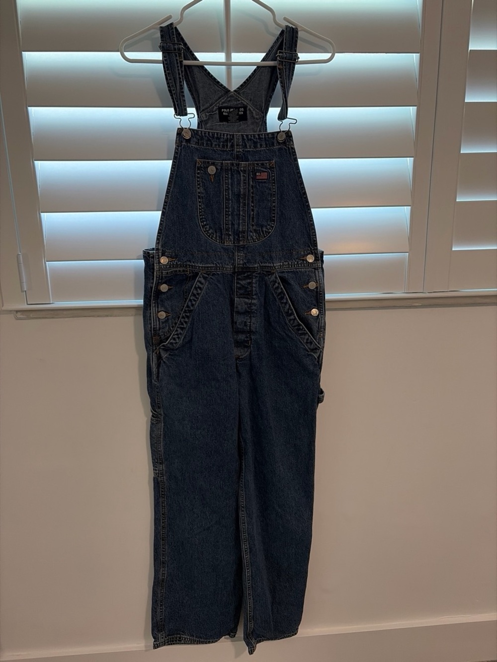 Polo by Ralph Lauren Dark Blue Denim Women's Overalls